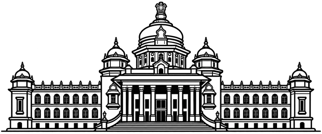 Bengaluru Vidhana Soudha Landmark